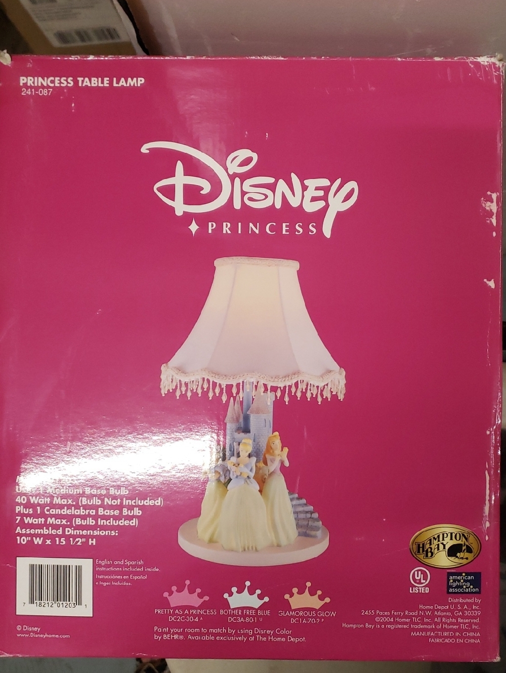 Princess Table Lamp - Picture 1 of 6